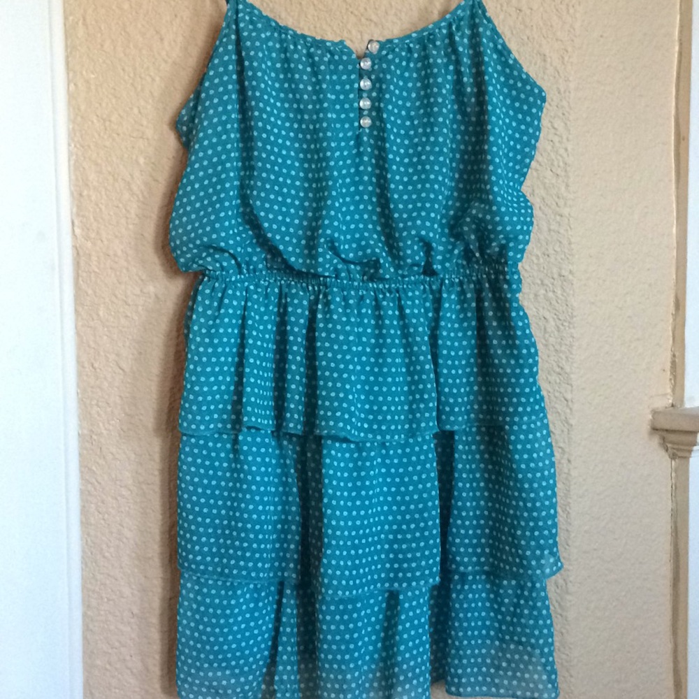Teal Sundress Size Large